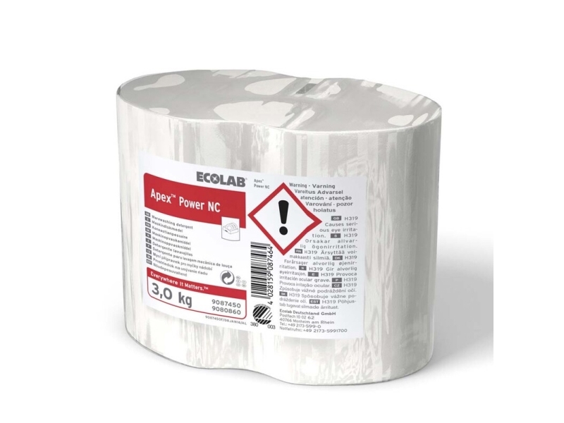 Maskinopvaskemiddel Apex Power Nc 3Kg - (4 Stk.)