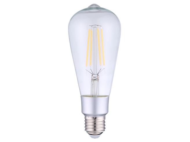 Shelly Vintage ST64, Smart glödlampa, Wi-Fi, Transparent, 802.11b, 802.11g, Wi-Fi 4 (802.11n), E27, E27 | Belysning - Intelligent belysning (Smart Home) - Intelligent belysning | GameStuff