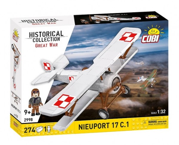 COBI Nieuport 17 C.1 polske markeringer