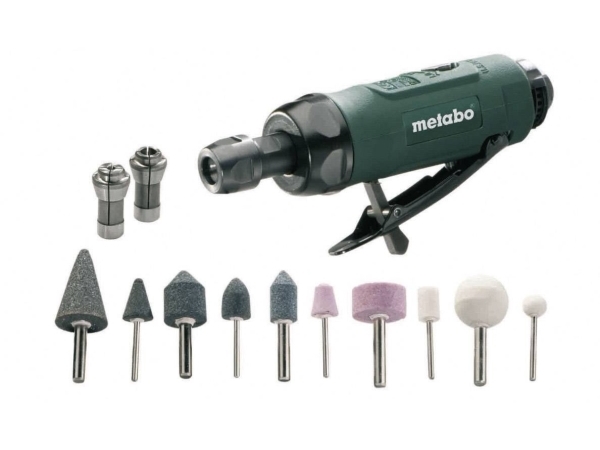 METABO PNEUMATISK RAK SLIPMASKIN DG 25 SET + TILLBEHÖR