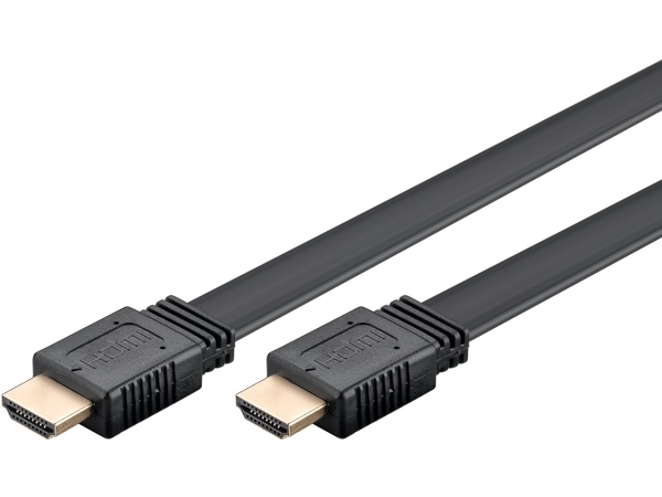 Goobay 77145, 3 M, Hdmi Typ A (Standard), Hdmi Typ A (Standard), 3D, 48 Gbit/S, Schwarz