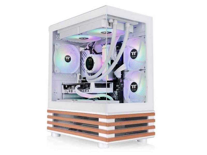 Thermaltake View 170 WS ARGB Snow Micro Tower Hvid