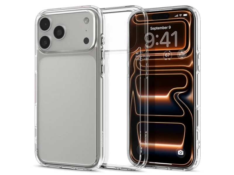 Spigen iPhone 17 Pro Case Ultra Hybrid, Mobilskal, Apple, iPhone 17 Pro, 16 cm (6.3), Transparent | Tele & GPS - Fast & IP telefoner - IP telefoner | GameStuff
