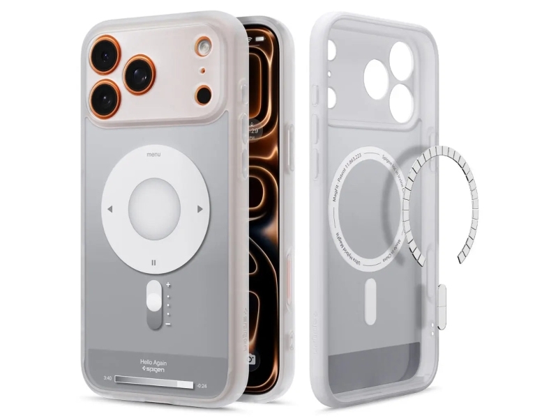 Spigen Ultra Hybrid (Magfit), Cover, Apple, Iphone 17 Pro, 16 Cm (6.3"), Silber