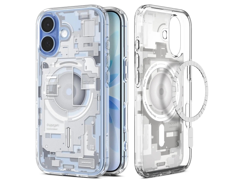 Spigen Ultra Hybrid (MagFit) Zero One, Mobilskal, Apple, iPhone 17, 16 cm (6.3), Vit | Tele & GPS - Fast & IP telefoner - IP telefoner | GameStuff