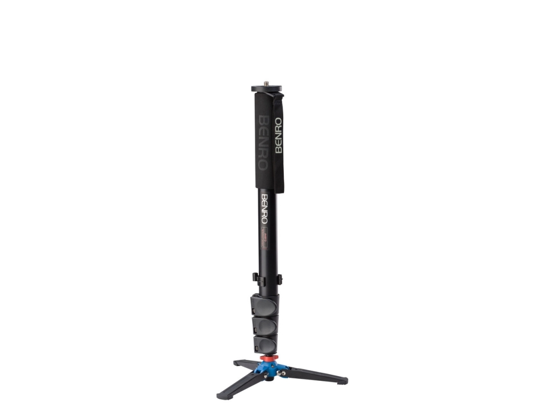 Benro A48fd, 164 Cm, 3/8", Aluminium, Sort