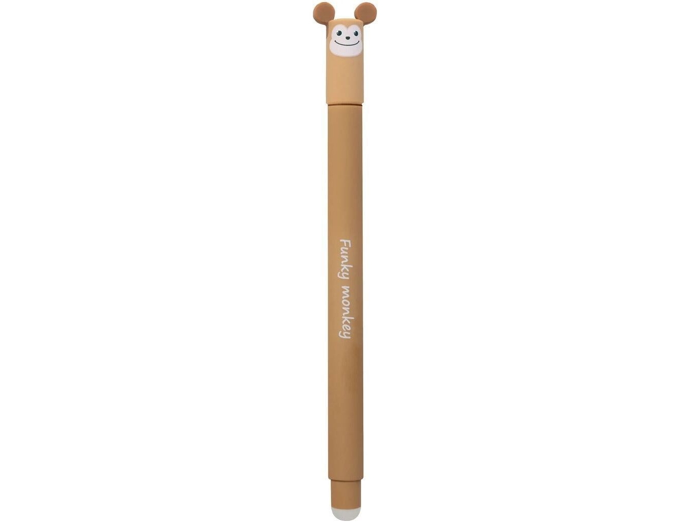 Eberhard Faber Erase It, Verschlossener Gelschreiber, Blau, Braun, Weiß, Kunststoff, Gummi, 0,7 Mm, Rund