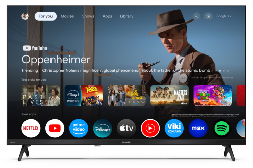 Sharp 32Hf2265e, 81,3 Cm (32"), 1366 X 768 Pixel, Hd, Smart Tv, Wi-Fi, Sort