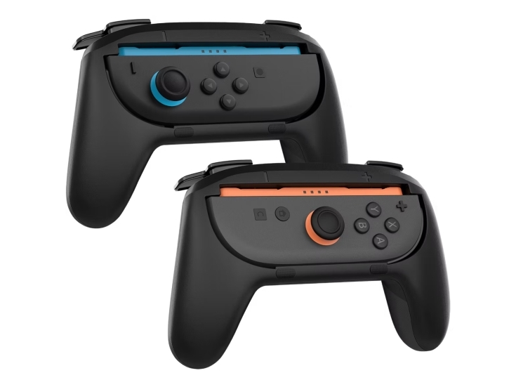 STEALTH Gaming S2-JG2, Nintendo Switch 2, Kontrollgrepp, Svart, 2 styck | Spel - Joystick och spelkontroller - Joysticks | GameStuff