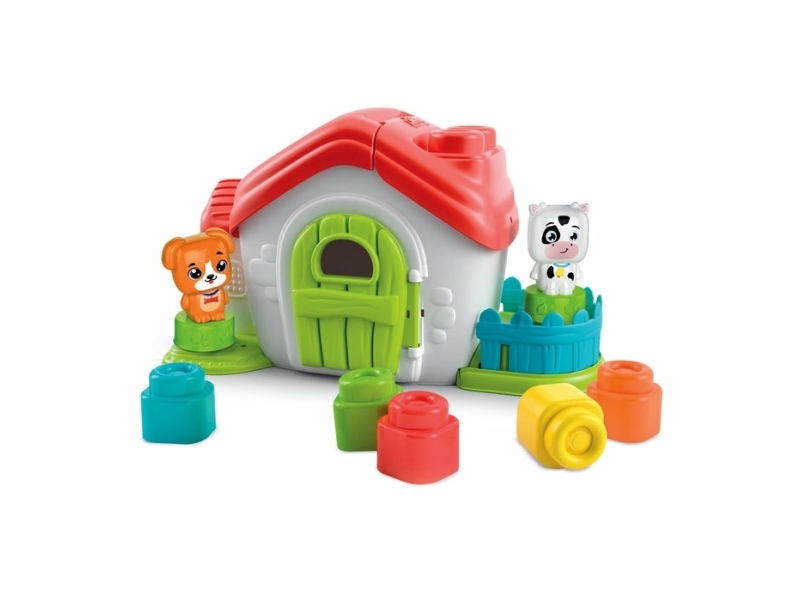 Clementoni Baby Clemmy - Sensory Farm with Blocks