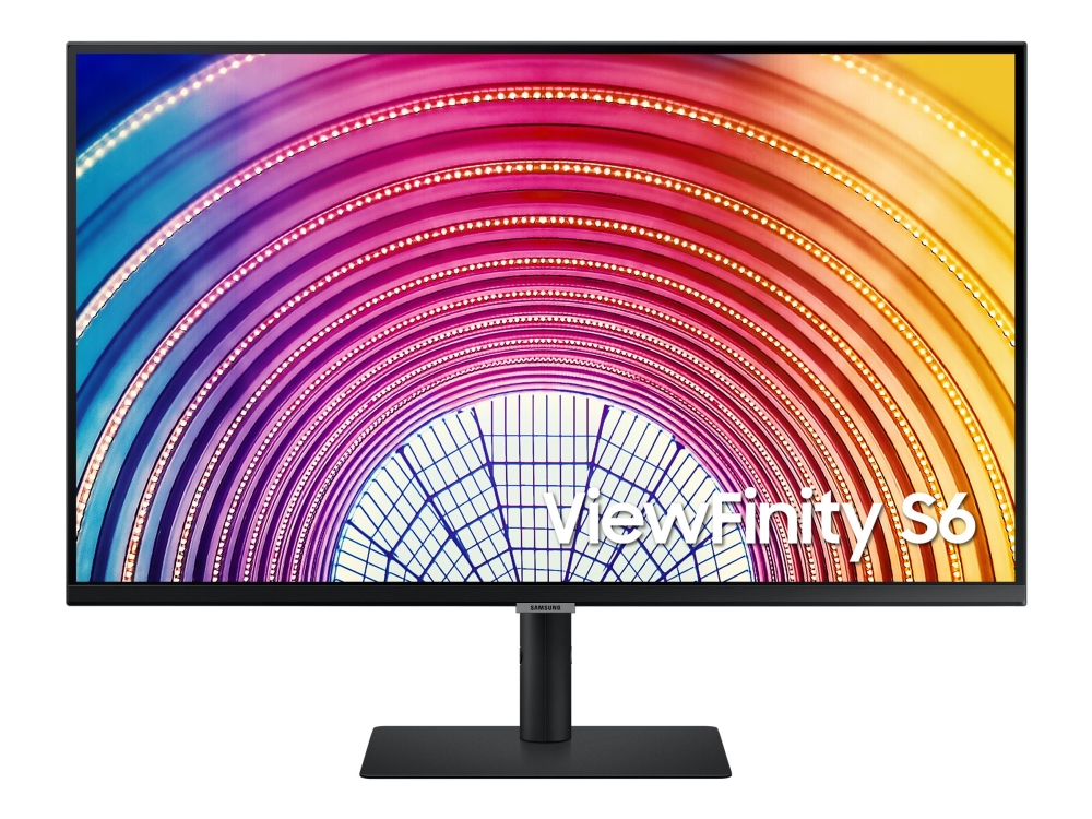 Samsung S32a600nau - S60a Series - Led-Skærm - 32" - 2560 X 1440 Qhd @ 75 Hz - Va - 300 Cd/M² - 3000:1 - Hdr10 - 5 Ms - Hdmi, Displayport - Sort - De