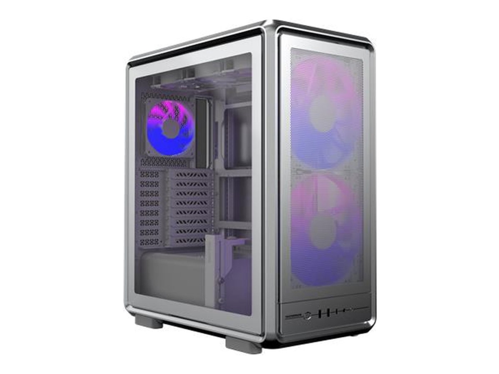 Cooler Master Masterframe 500 Mesh, Midi Tower, Pc, Black, Transparent, Eatx, Micro Atx, Mini-Dtx, Mini-Itx, Ssi Ceb, Aluminium, Sgcc, Tempered Glass