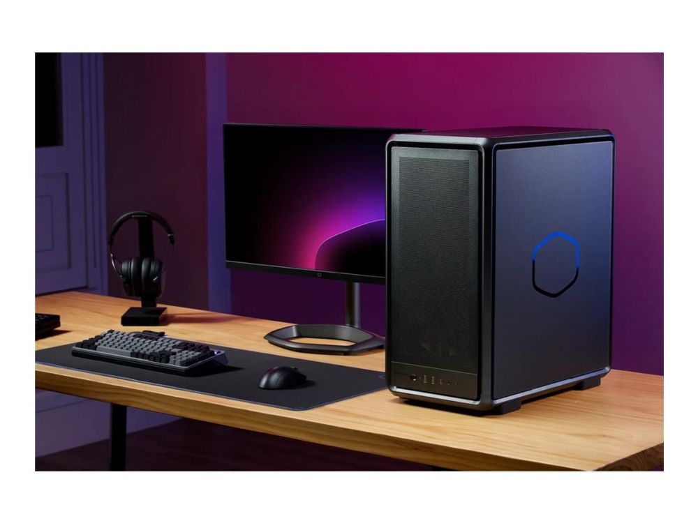Cooler Master Masterframe 500 Mesh, Midi Tower, Pc, Black, Transparent, Eatx, Micro Atx, Mini-Dtx, Mini-Itx, Ssi Ceb, Aluminium, Sgcc, Tempered Glass