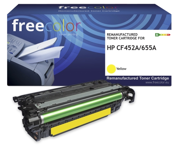 Freecolor K18245F7, 10500 Sider, Gul, 1 stk