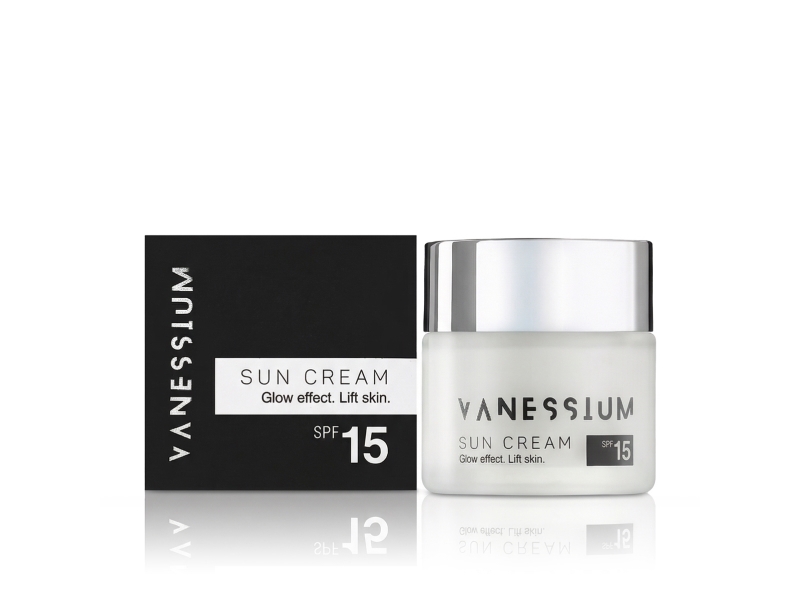 VANESSIUM Suncare Glow Effect Lift Skin Sun Cream SPF 15 50 ml