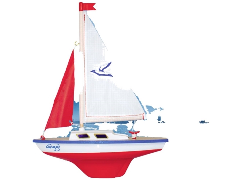 Günther Flugspiele Gigi Sailboat RtR 240 mm | Radiostyrd - Modellfartyg - Starterfartyg | GameStuff