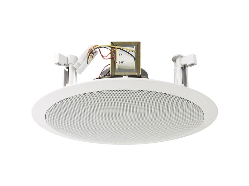 Monacor Edl-28, 1.0 Kanäle, 10 W, 60 - 14000 Hz, Weiß