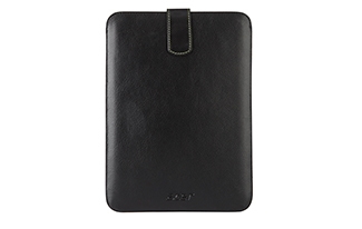 Acer - Beskyttende Ærme Til Tablet - Polyuretan-Læder - Sort, Grøn - 7" - For Iconia B1 Iconia One 7