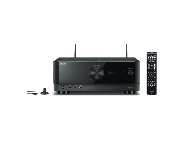 Yamaha TSR-700, 100 W, 7.1 kanaler, Surround, 32-bit/384kHz, Förtöjningsstolpe, Trådbunden &amp Trådlös | TV, Ljud & Bild - Stereo - A/V Receivere & Förstärkare | GameStuff
