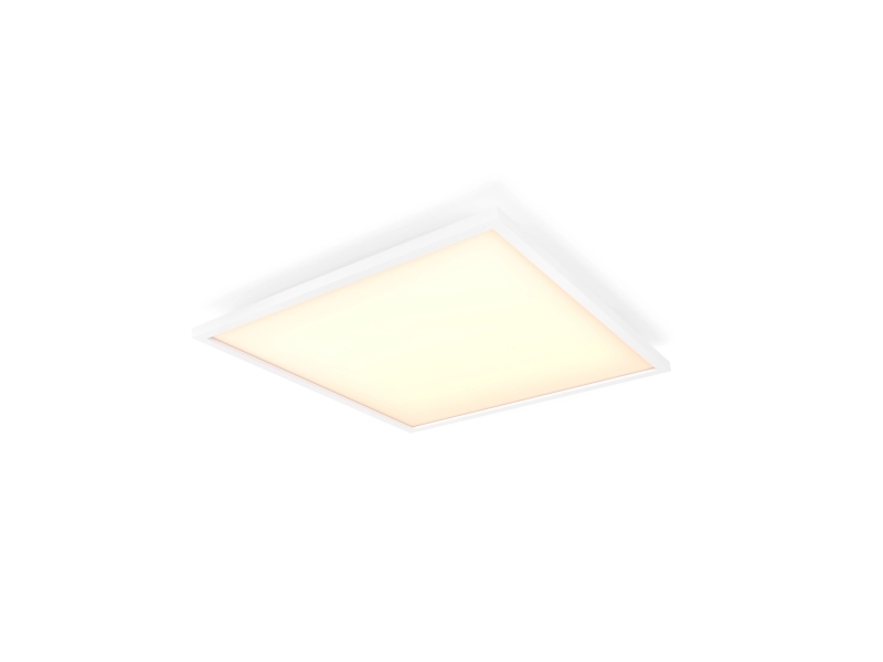 Philips Aurelle Square Panel Light, Smart Ceiling Light, Bluetooth, White, Aluminium, Variable, 2200 K