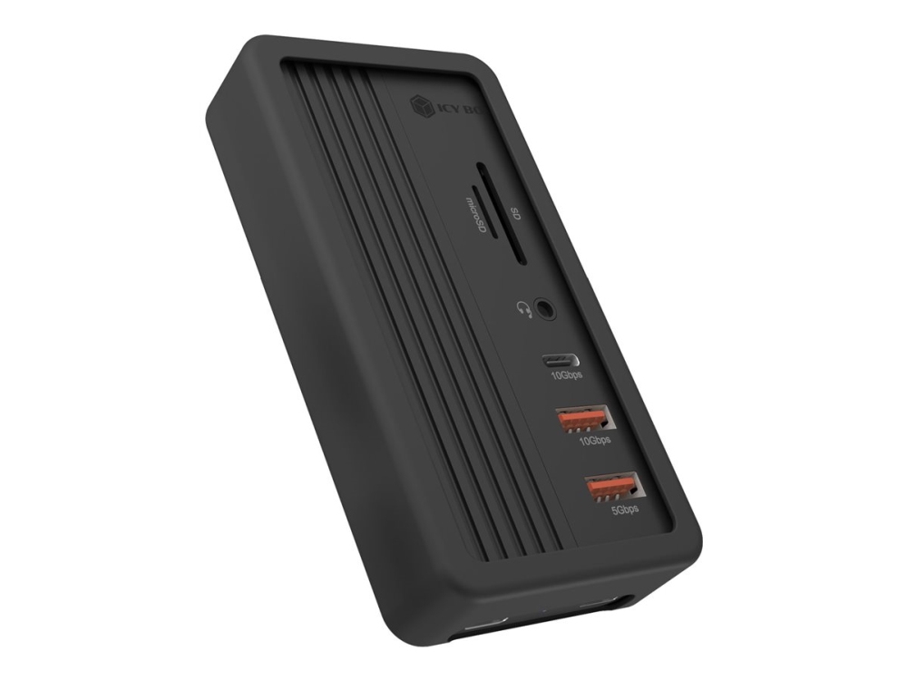 Icy Box Ib-Dk4072m-Cu31, 10 In 1 Dockingstation Mit Slot Für M.2 Nvme Ssd Slot, Host Usb 3.2 Gen 2 Type-C+A 10 Gbit/S, Ssd, Sata, M.2, Usb 3.2 Gen 2