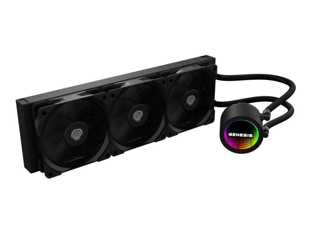Genesis Hydria 360 - Processors Flydende Kølesystem - Radiatorstørrelse: 360 Mm - (For: Lga1150, Lga1151, Lga1155, Lga1156, Lga1200, Lga1700, Lga1851