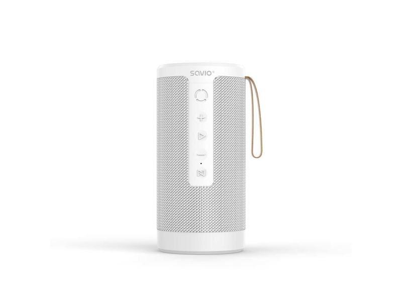 Savio Bs-032 Bluetooth Stereo Lautsprecher, 2X5w Weiß, Aux, Sd, Tws