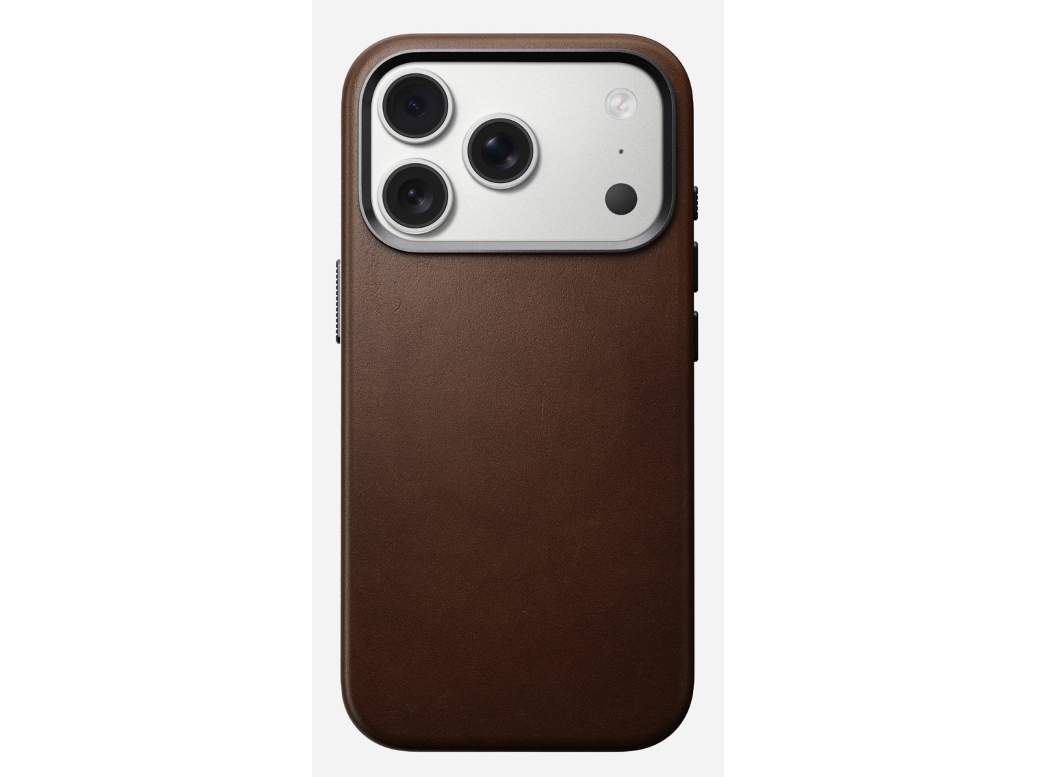 Nomad Traditional Leather Case, Cover, Apple, Iphone 17 Pro, 16 Cm (6.3"), Brun
