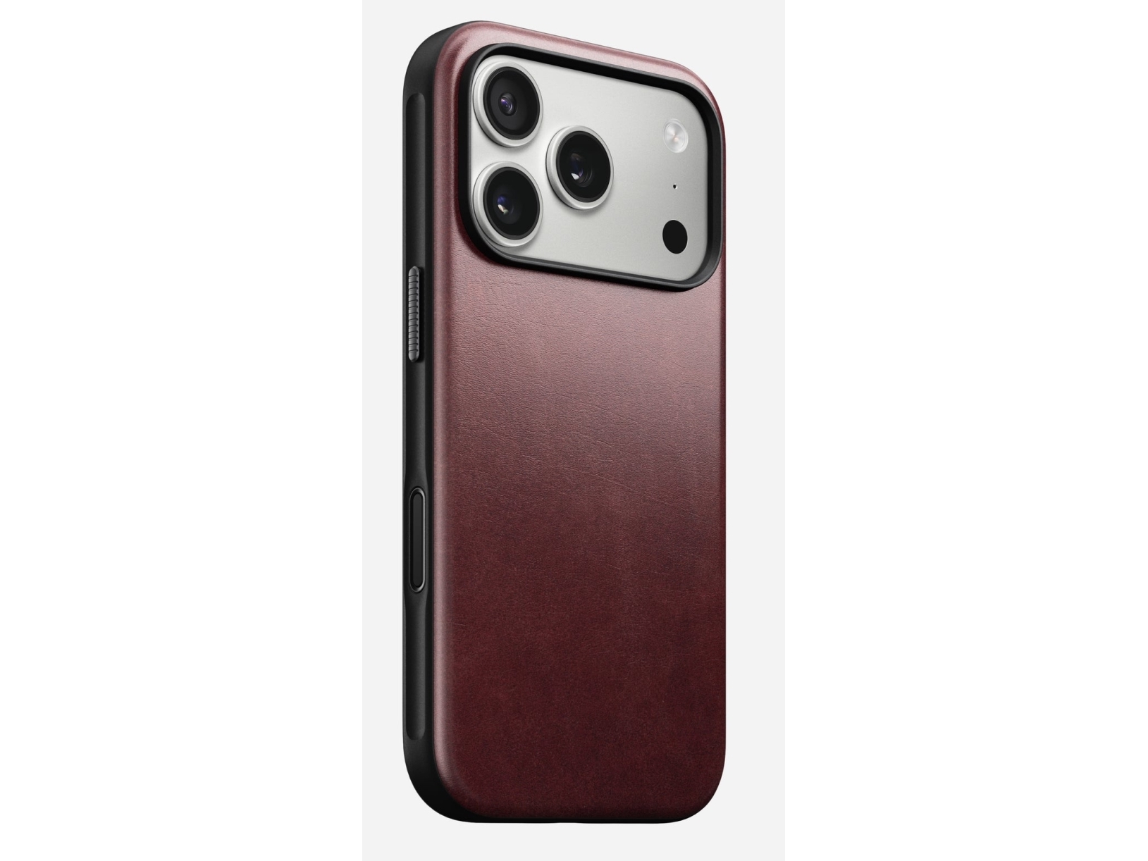 Nomad Modern Leather Case, Cover, Apple, Iphone 17 Pro, 16 Cm (6.3"), Bordeaux