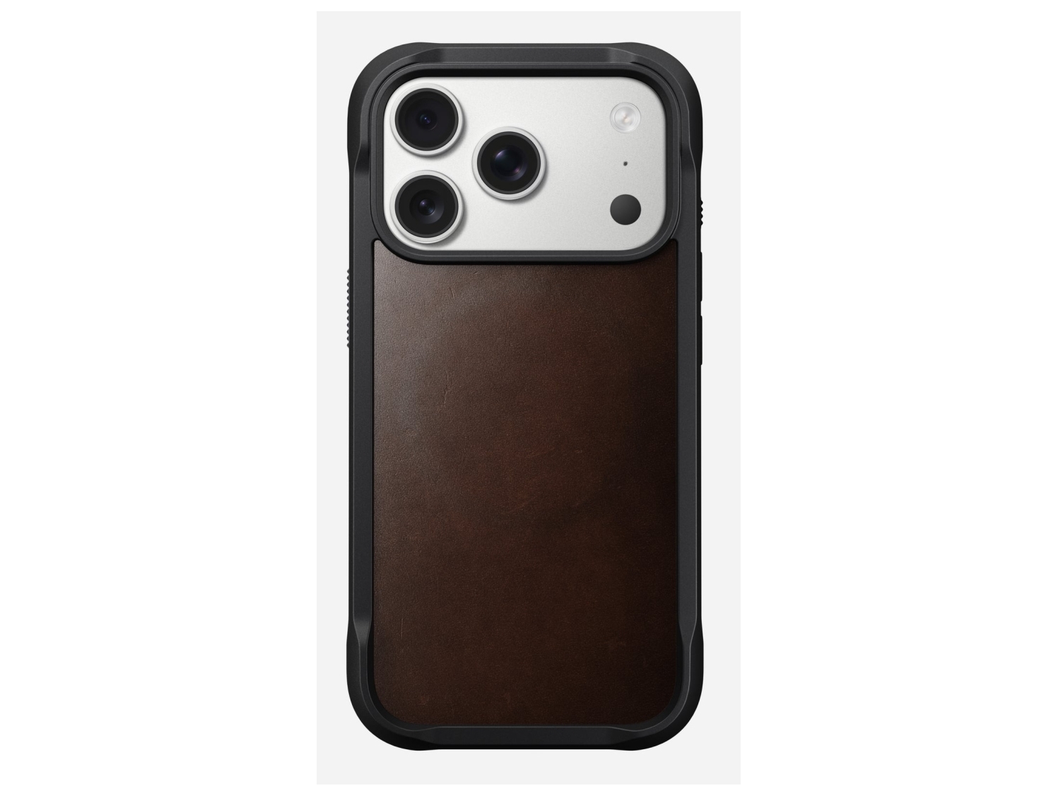 Nomad Rugged Leather Case, Cover, Apple, Iphone 17 Pro, 16 Cm (6.3"), Brun