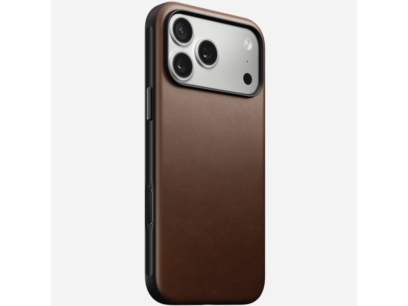 Nomad Modern Leather Case, Cover, Apple, Iphone 17 Pro Max, 17,5 Cm (6.9"), Brun