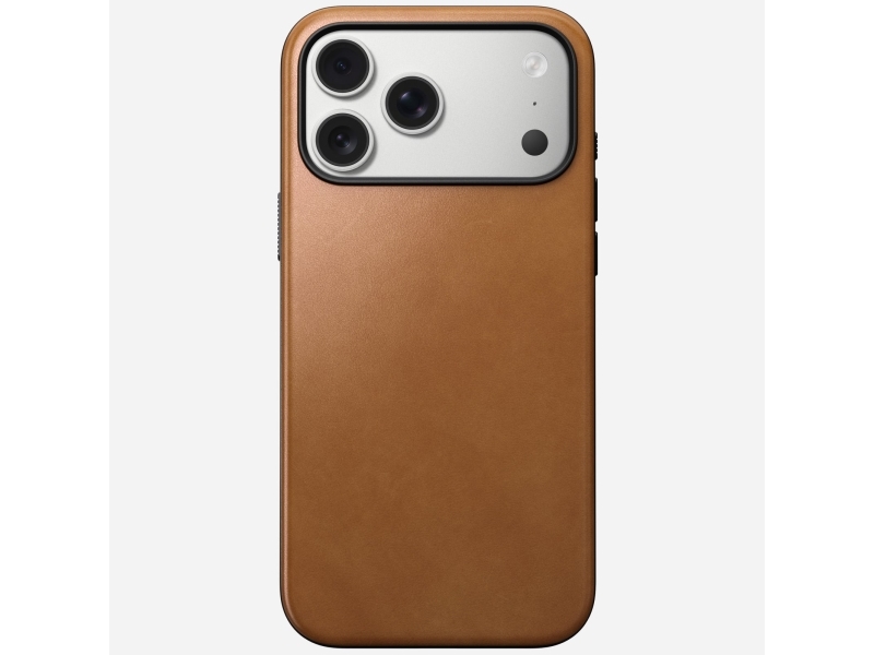 Nomad Modern Leather Case, Cover, Apple, Iphone 17 Pro Max, 17.5 Cm (6.9"), Tan