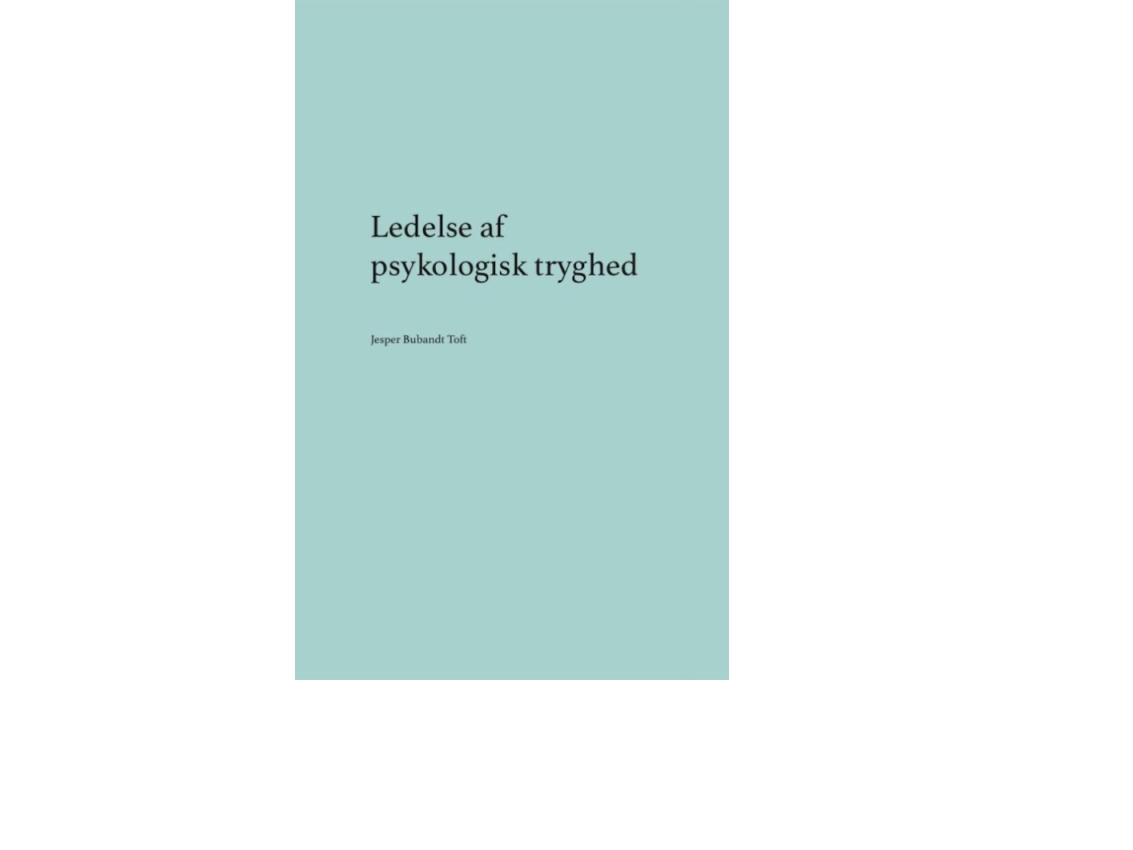Verwaltung Der Psychologischen Sicherheit | Jesper Bubandt Toft | Sprache: Dänish