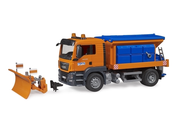 Bruder Man Tgs Winter Service Vehicle With Plow Blade Toy