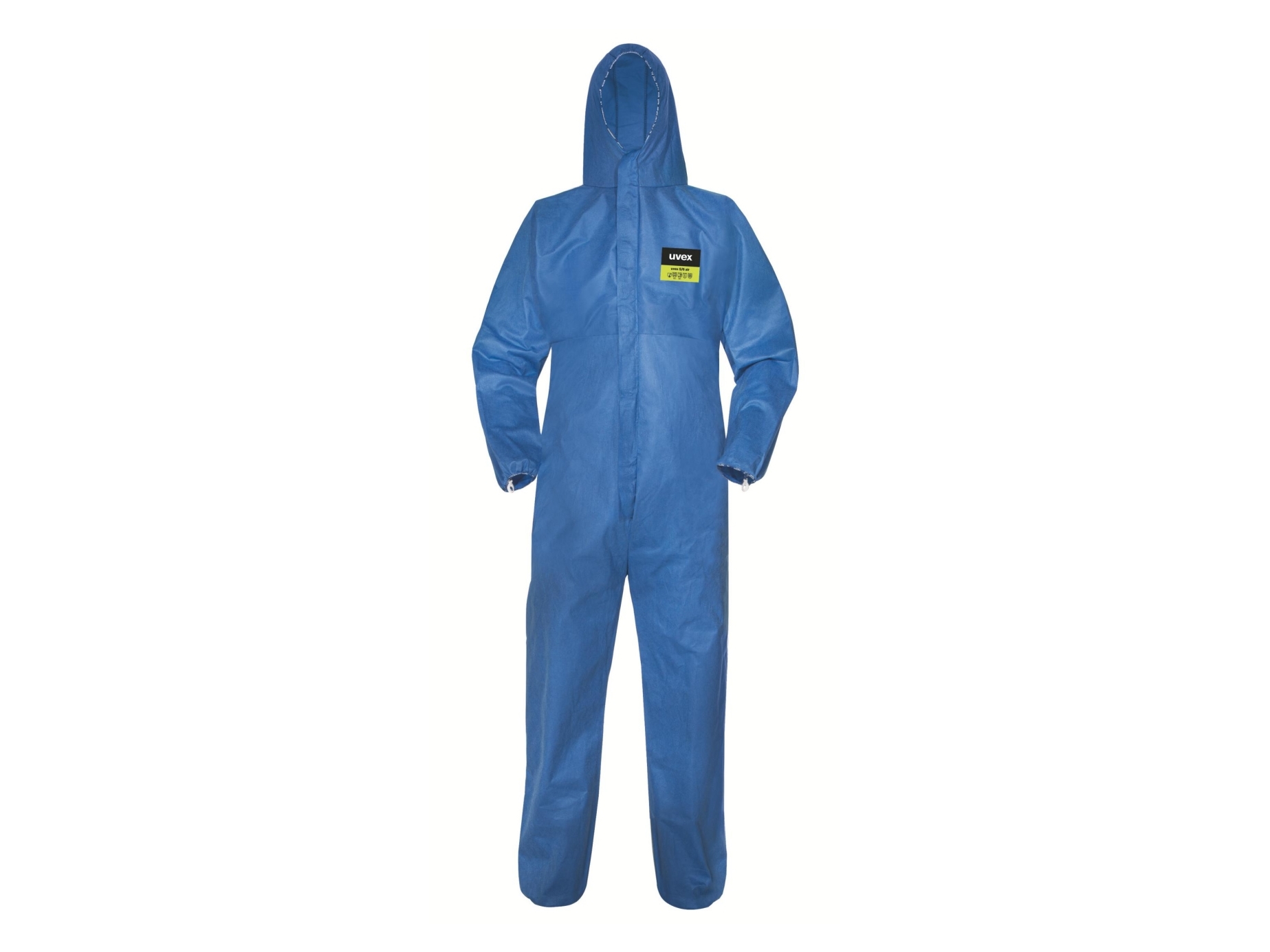 Uvex 8997612, Overall, Alla, Blå, XL, Dragkedja, 55 g/m ^ | Kläder & Säkerhet - Arbetskläder - Overalls | GameStuff