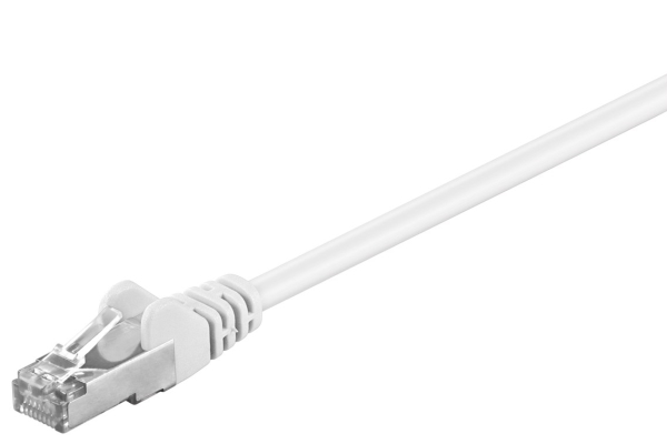 Goobay 93485, 30 M, Cat5e, Sf/Utp (S-Ftp), Rj-45, Rj-45, Hvid
