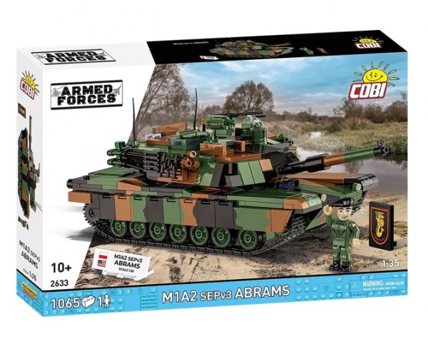 Cobi Blocks M1A2 SEPV3 Abrams 1065 pcs. | Alla Playmobil | GameStuff