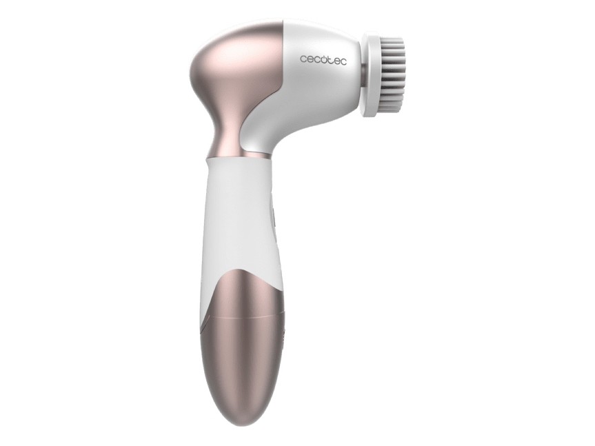 Cecotec 03371, Roterende børste, Brun, Hvid, Almindelig hud, Sikret greb, 9 stk