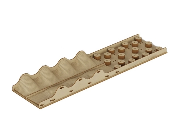 Absima 2320203, Mdf, Brun