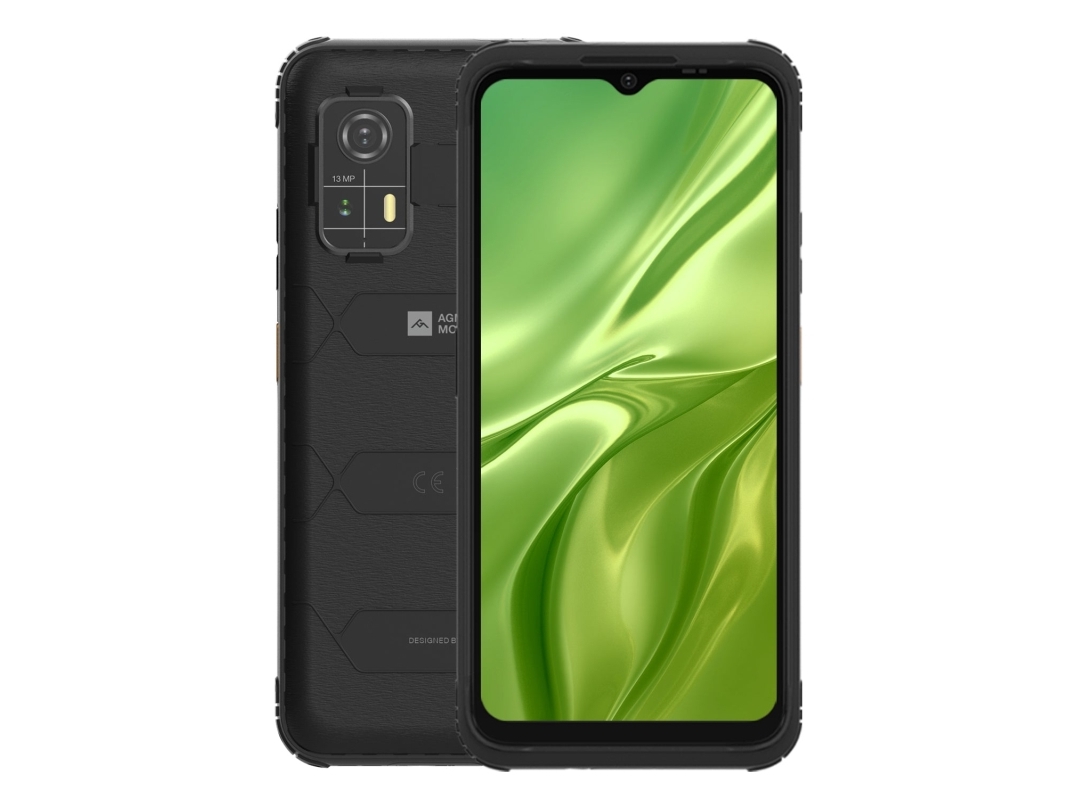 Agm H Max, 16,7 Cm (6.56"), 4 Gb, 256 Gb, 13 Mp, Android 14, Sort
