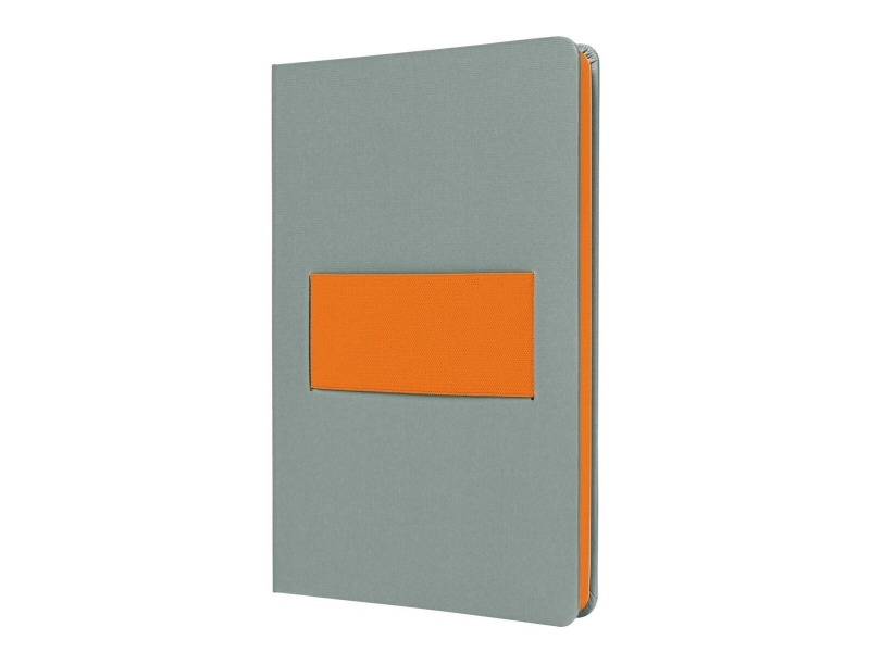 Sigel Ls200, Monochromatic, Grey, Orange, A5, 88 Sheets, 80 G/M², Squared Paper