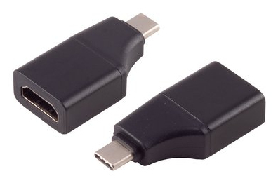 S/Conn Maximum Connectivity Adapter Usb-C Auf Hdmi Stecker 4K 60Hz, Sort