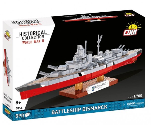 Cobi Blocks Battleship Bismarck 590 dele