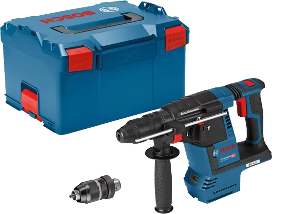 Bosch GBH 18V-26F PROFESSIONAL, SDS Plus, Svart, Blå, Röd, Borstlös motor, 2,6 cm, 980 RPM, 2,6 J | Elverktyg - DIY - Elverktyg 230V - Borrhammare | GameStuff