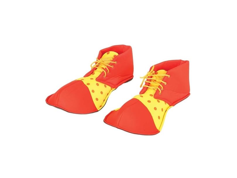 Clownschuhe Rot Und Gelb
