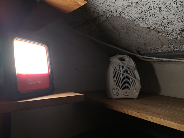 GRIPO työvalaisin 20W Schuko - 2417350