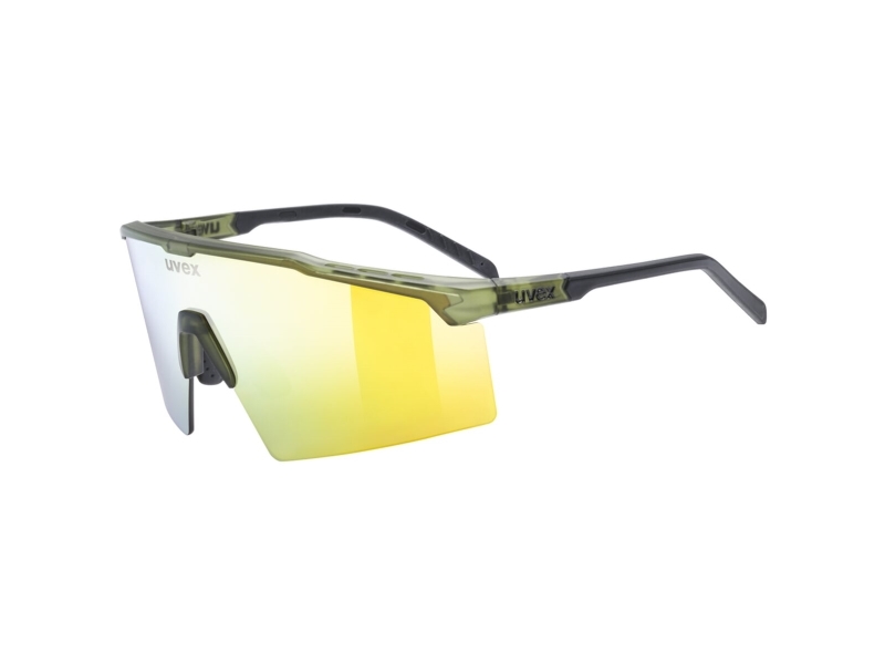 Akiniai Uvex flowline olive matt / mirror auksinis