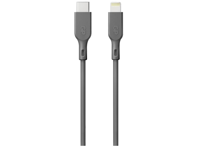 Gp Usb-Ladekabel Usb 2.0 Usb-C -Stecker, Apple Lightning-Stecker 1,00 M Grau Gpcbcl1pgyusb221