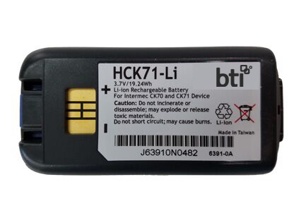 Bti 318-046-031-, Batterie, Honeywell, Ck70, Ck71, Sortieren, Lithium-Ion (Li-Ion), 5200 Mah