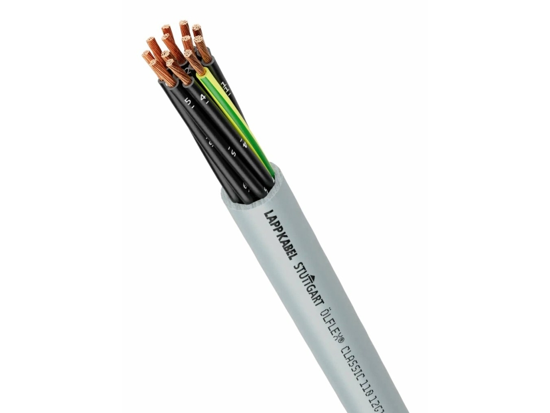 Patch ÖLFLEX 1119605, 100 m, Grå, Koppar, PVC, 4000 V, -40 - 80 °C | EL Artiklar - Kablar och ledningar - Styrkablar | GameStuff